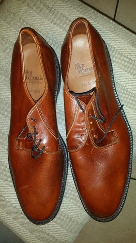 Allen Edmonds USA Black Hills Men's Brown Lace Up All Leather Shoes 11.5 M $495