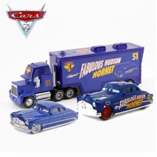 DISNEY PIXAR CARS Mattel No.51 TOY CAR FABULOUS DOC HUDSON TRUCK&CAR&DOC HUDSON