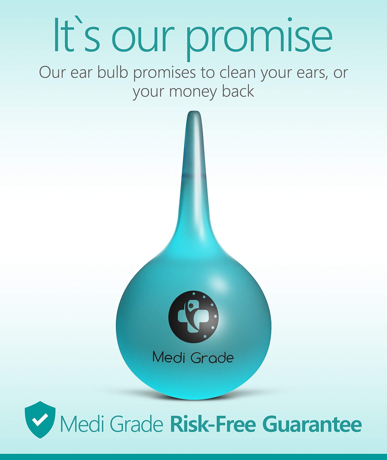 Ear Syringe for Removing Wax 200 Ml SYRINGING Kit With Rubber Ear