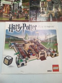 Lot Of 3 Lego Harry Potter Instruction Books Sets 4738 4867 3862