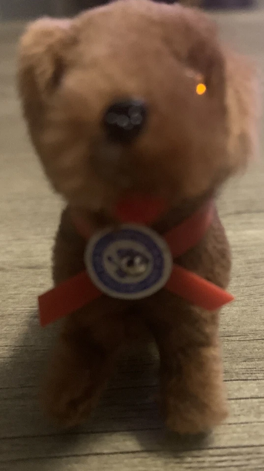 Perro vintage de Alemania Occidental - Juguetes de piel originales Foto 4 de 4