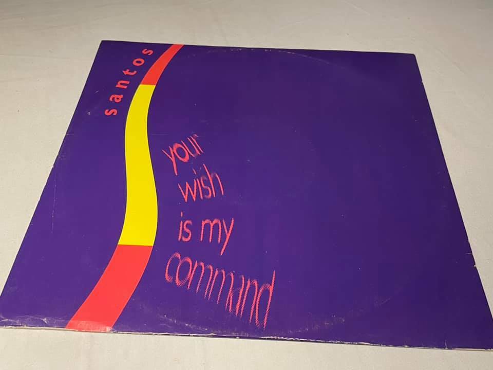 Santos - Your Wish is My Command - Vinyl Record 12"" Single - 1989 BMG Records