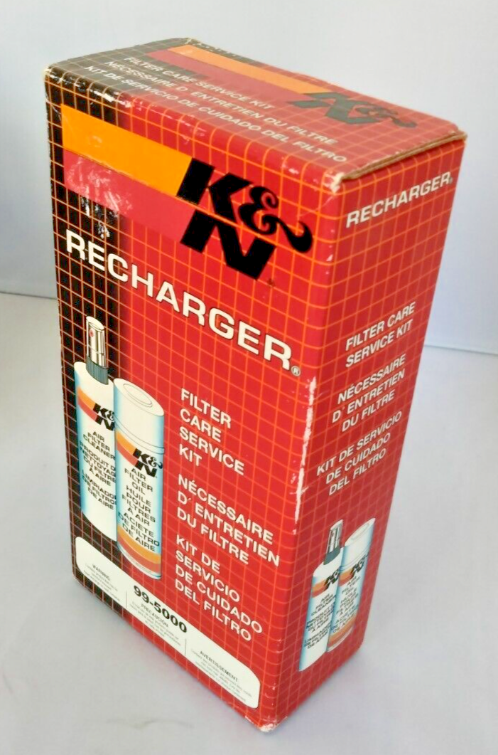 K&N Recharger 995050 Air Filter Cleaning Kit NEW & UNOPENED eBay