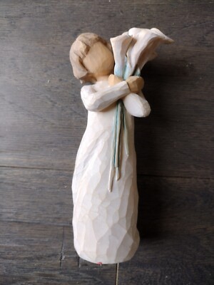 Willow Tree Beautiful Wishes #26246 by Susan Lordi Girl w/ Lilies