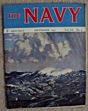 The Navy Magazine Vol. LII. No. 9. September 1947.
