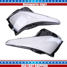 For Cadillac ATS 2013 14 15 16 17 2018 Replace Headlight Lamp Cover Lens Pair US