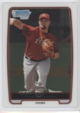 2012 Bowman Chrome Prospects Jake Buchanan (Red Jersey) #BCP215 4k8