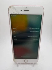 Apple iPhone 6s Plus - Pink - 32GB - as-is for salvage/parts/disassembly