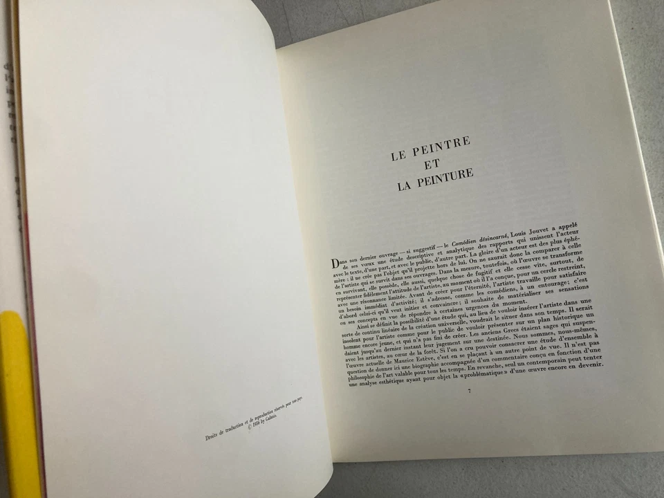 MAURICE ESTÈVE – FRANCASTEL – FLAMMARION GALANIS – MOURLOT - 1956 - Photo 4/4