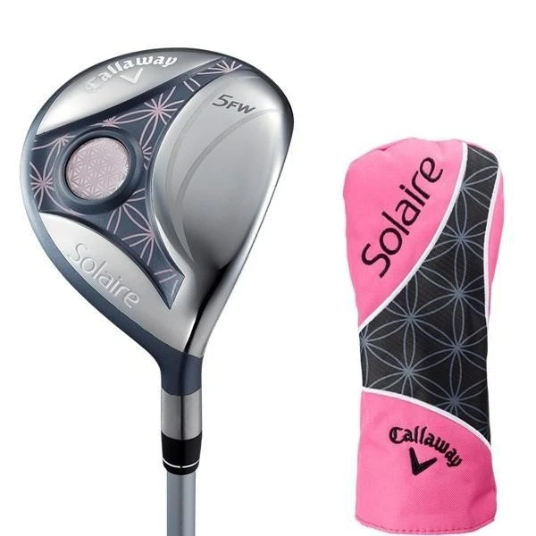 Callaway Solaire Ladies Golf Club Set 8pcs w/ Caddie Bag 2018 Japan Model New - Image 2 of 4