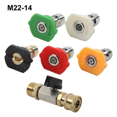 Zuverlässiger M22 14 mm Adapter mit Easy Connect Funktion für Reinigungsaufgab