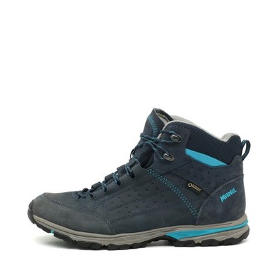 Meindl Damen 3906-49 Stiefel Blau Wildleder Atmungsaktiv Wanderschuhe EU 38