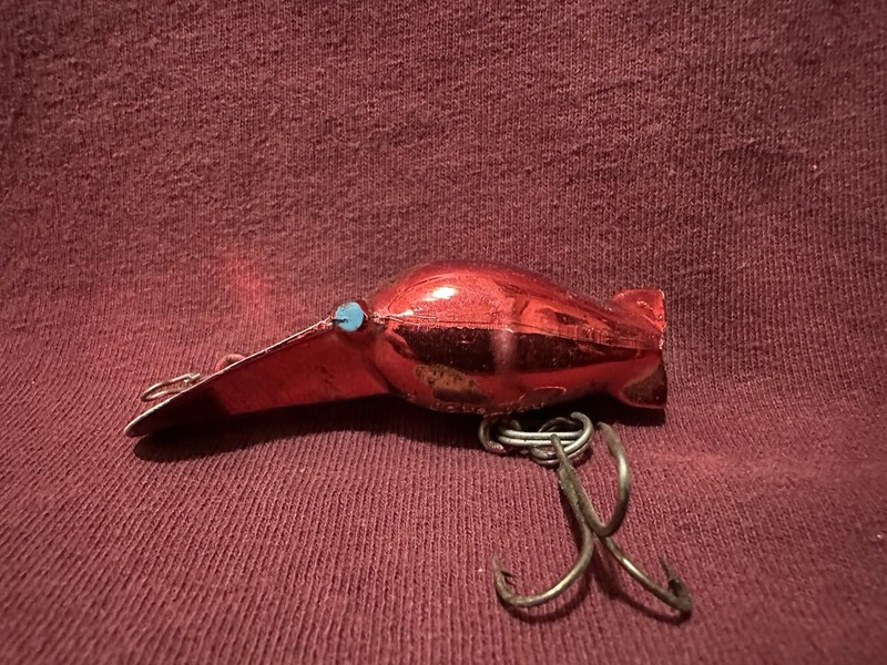 Luhr Jensen Hot Shot Salmon Steelhead Fishing Lure Hot Shot 3 Red Metallic