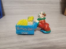 Monkey Nuts Friction Power Plastic Circus Vendor Toy Rare HTF Damaged