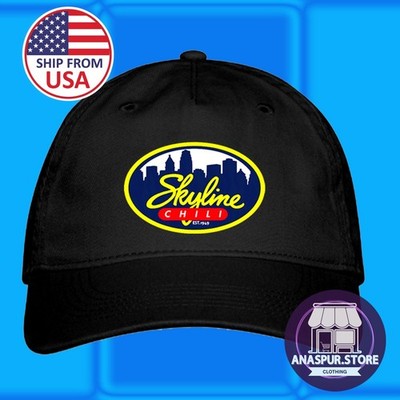 Skyline Chili Favourite Black Baseball Cap Hat Adult Size Adjustable S/M & L/XL