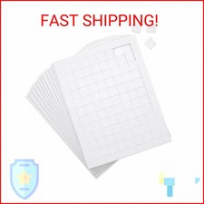Juvale Scrapbook Adhesive Foam Squares - White 0.4 x 0.4 x 0.07 in 12 Pack 1056