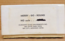 DON CUMMONS SCALE AMUSEMENTS, MERRY GO ROUND ...