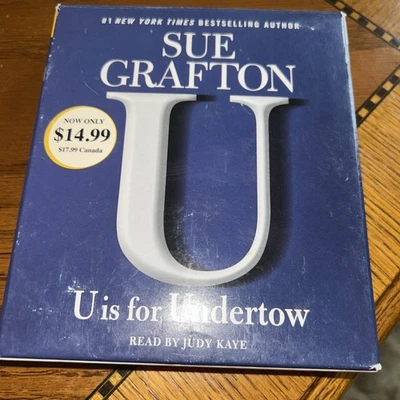 U Is for Undertow : A Kinsey Millhone Novel by Sue Grafton CD - Image 1 of 2