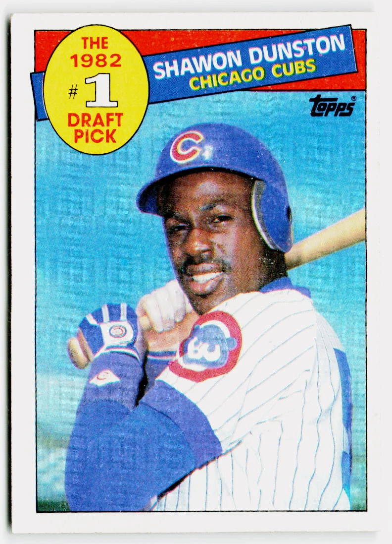 Shawon Dunston trading card