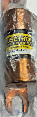 Bussmann Fusetron Dual Element ACK60 60A Fuse ACK-60