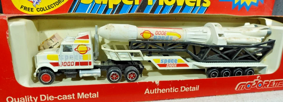Transportador de cohetes Majorette Super Movers escala HO semi Foto 3 de 3