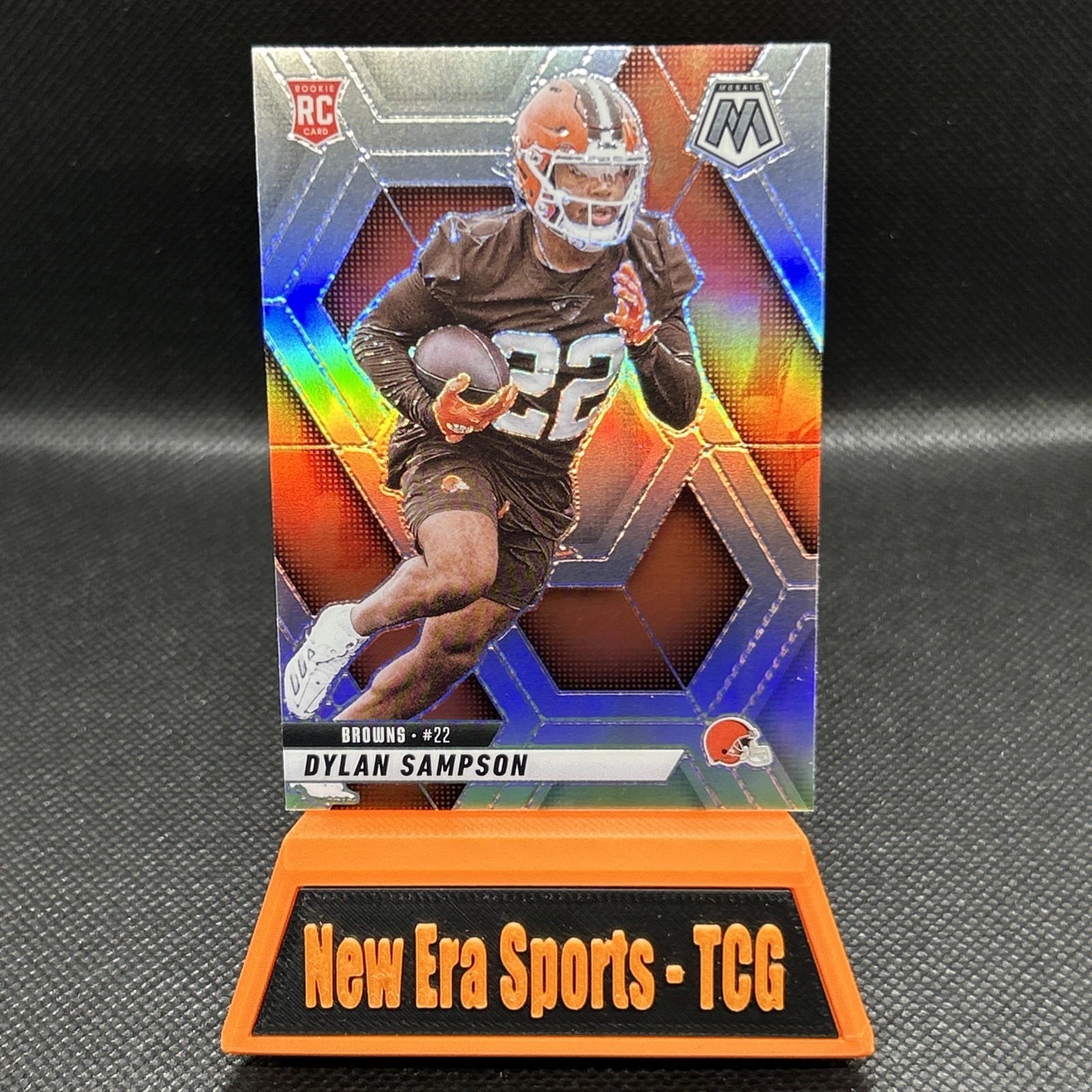 2025-26 Panini Mosaic - Silver Prizm #355 Dylan Sampson (RC)