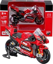 Ducati Lenovo Team 2023 Bagnaia #1 - Modellino Realistico Moto in Scala 1:18, 3+