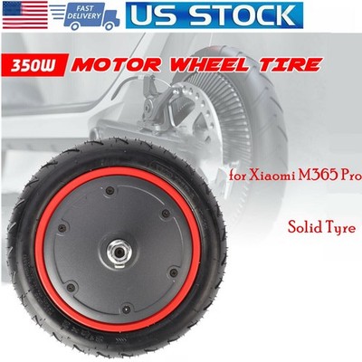 Electric Scooter Front Motor Wheel Solid Motor Tyre for Xiaomi M365 Connector