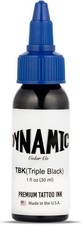 Dynamic Color Co Triple Black Ink Bottle 1oz