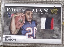 2008 Leaf Rookies & Stars - Freshman Orientation Materials Steve Slaton /25