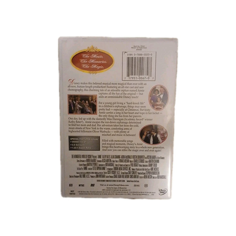 Disney Annie The Movie - Image 2 of 2