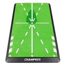 CHAMPKEY 8" x 17" Premium Impact Golf Mat Upgraded Version | Path Feedback Golf