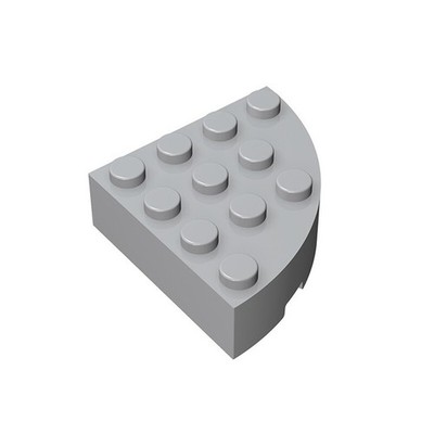 20x 2577 Brick Round Corner 4 x 4 Full Brick Bricks, Pieces & Parts