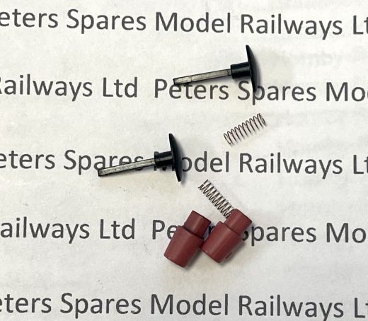 Dapol 113770 Class 22 OO Gauge Buffer Assembly Red (Pair)
