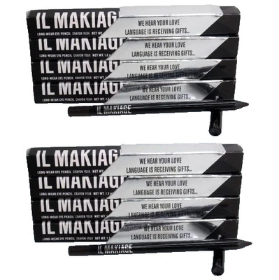 IL MAKIAG LONG WEAR EYE PENCIL OREO 0.04 OZ BOXED SET OF 8