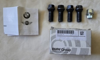 Original OEM BMW Mini Wheel Lock Internal Spline Lug Bolt Set 36136776076