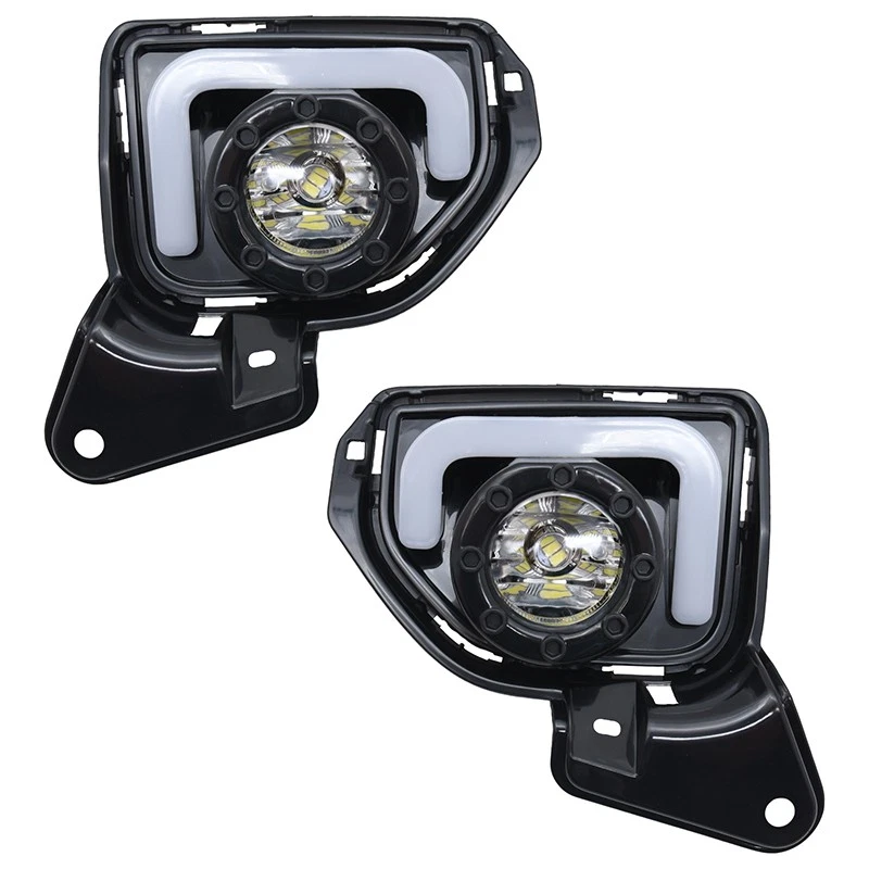 2X Para Toyota Hiace 2014-2018 Luz de circulación diurna Luz de señal de giro antiniebla de conducción Foto 4 de 4