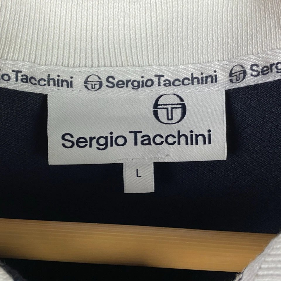Polo Sergio Tacchini Hombre Lujo Y2K Italia Talla L Foto 4 de 4