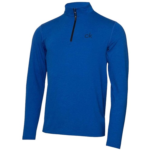 Calvin Klein Golf Junior Boys Newport Half Zip Top Pullover Long Sleeve Golf - Picture 3 of 6