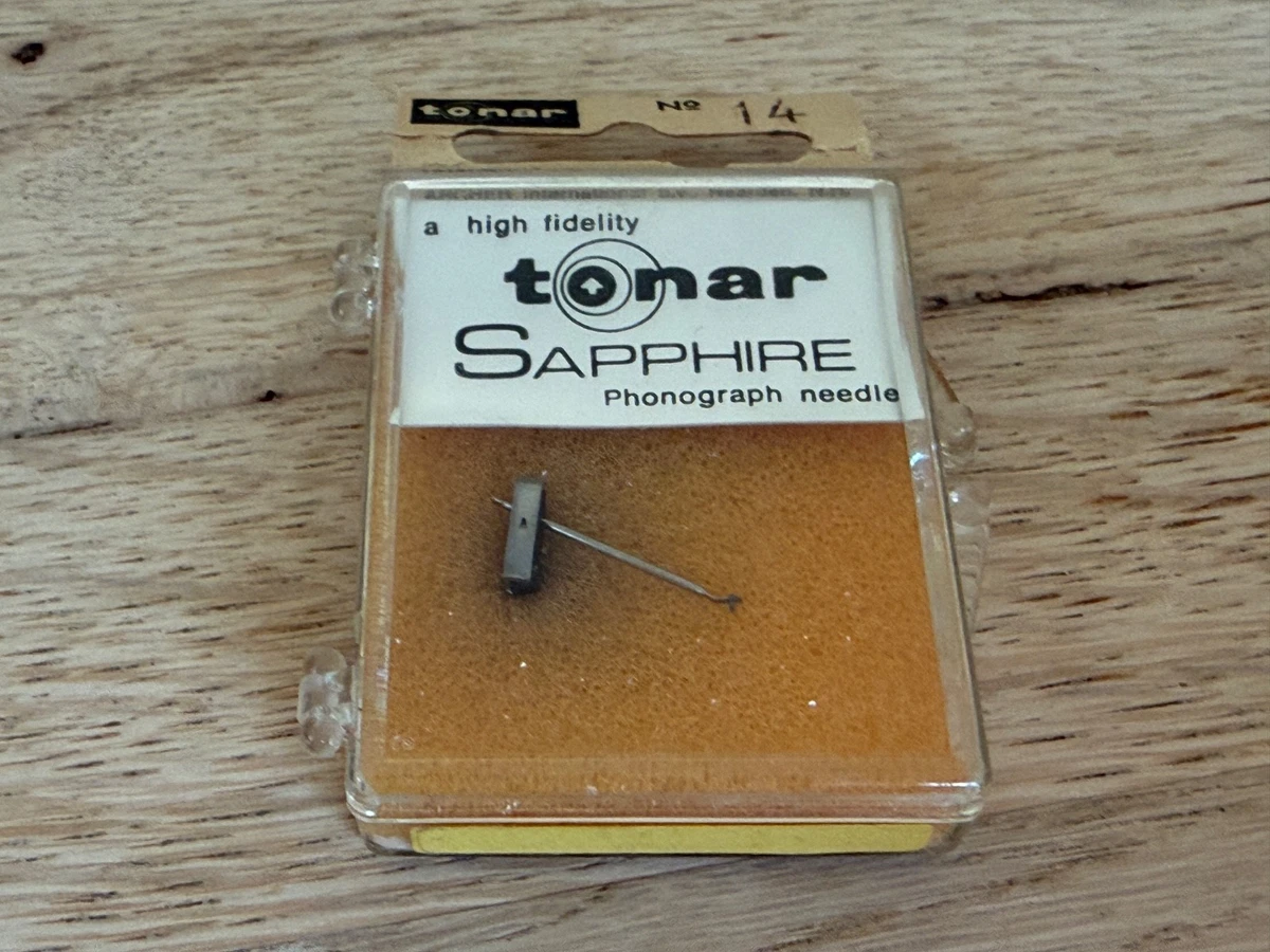 2 Saphirs (aiguilles) Compatibles NOS Pour Platine Philips GP-231