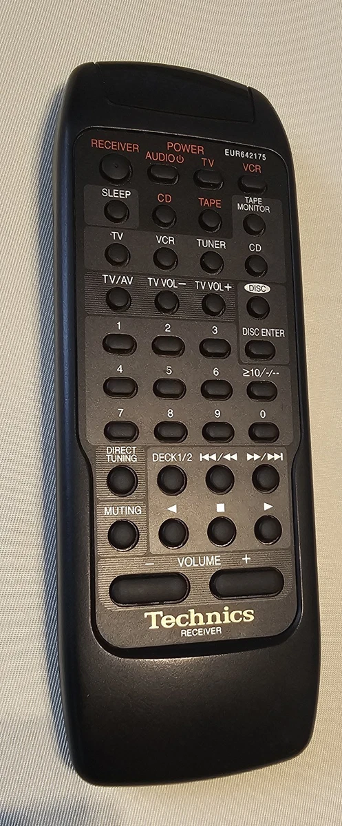 Technics EUR642175 Mando a distancia para receptor SA-EX HiFi