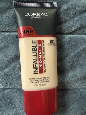 L'oreal Paris Infallible Pro-Matte 24 Hour Foundation 101 Classic Ivory