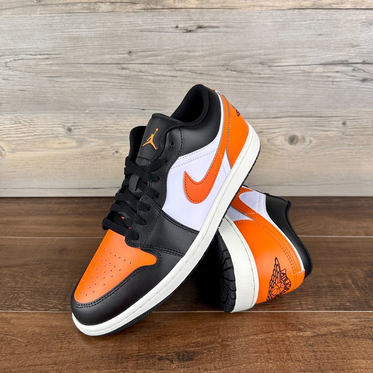 Nike Air Jordan 1 Low Shattered Backboard Mens Size 13 Black White