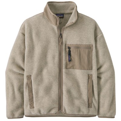 Patagonia Women's Synchilla Fleece Jacket (Oatmeal Heather w/Seabird Grey)  UK