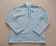 Patagonia 1/4 Zip Better Sweater Pullover Fleece Heather Gray Kids Sz 12 Large