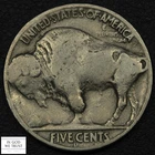 1937 D Three Legged Buffalo Nickel 5C 3 Legs