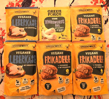 Greenforce 6 x Fertigmischung Leberkäse Weisswurst Frikadelle glutenfrei