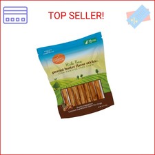 Canine Naturals Peanut Butter Chew - Rawhide Free and Dog Treats - Made from Rea
