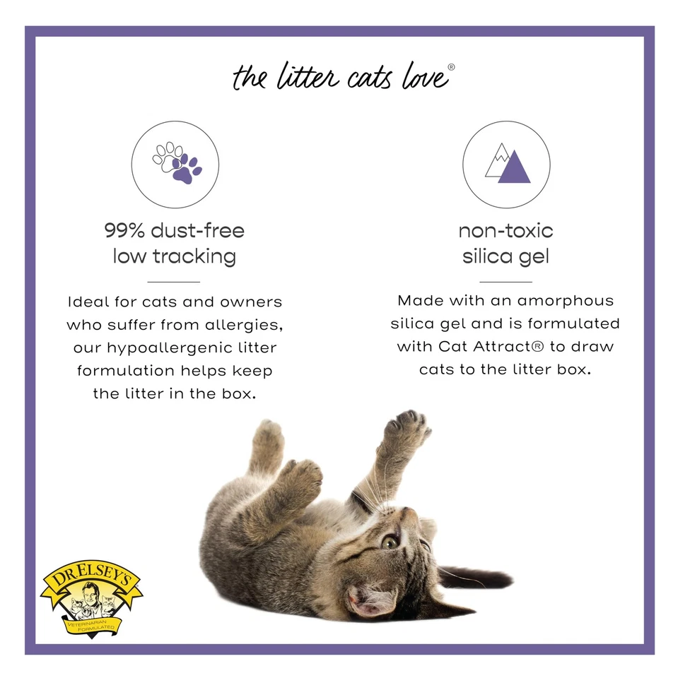 Crystal Attract Silica Cat Litter, 8lbs - Image 3 of 4