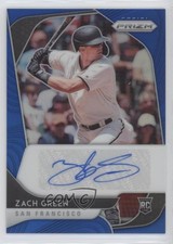 2020 Panini Prizm Rookie Auto Blue Prizm 69/99 Zach Green #RA-ZA Auto 7m3